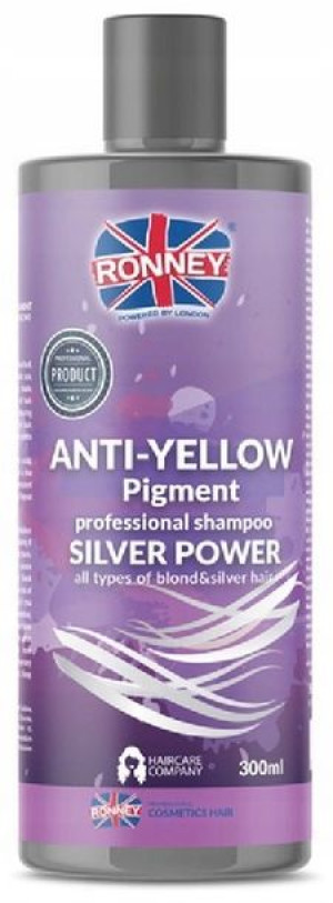 Ronney Anti-Yellow Silver Szampon Włosy Blond 300
