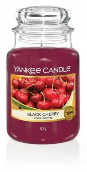 Yankee Candle Świeca Zapachowa Black Cherry Duża