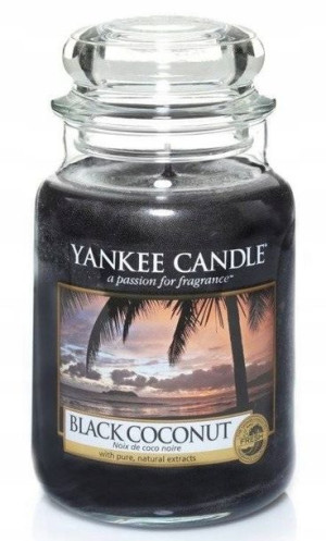 Yankee Candle Świeca Zapachowa Duża Black Coconut