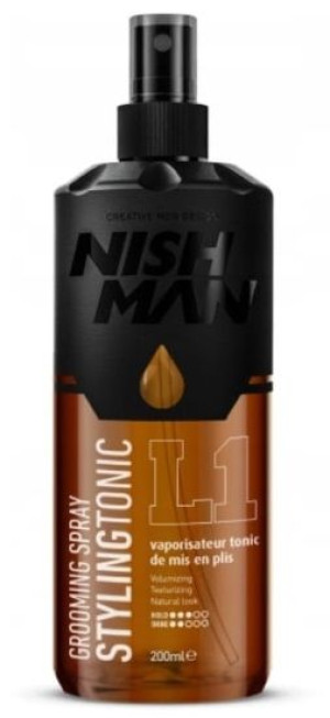 Nish Man Grooming Spray Do Stylizacji Włosów 200ml