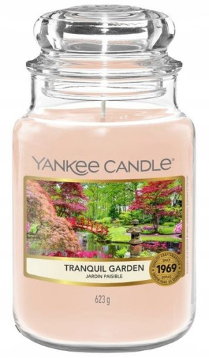 Yankee Candle Duży Słoik 623g Tranquil Garden