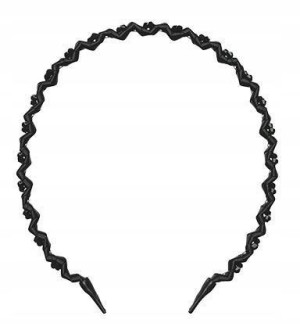 Invisibobble Black Sparkle Opaska Z Perełkami