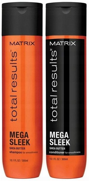 Matrix Mega Sleek Szampon 300 ml + Odżywka 300 ml