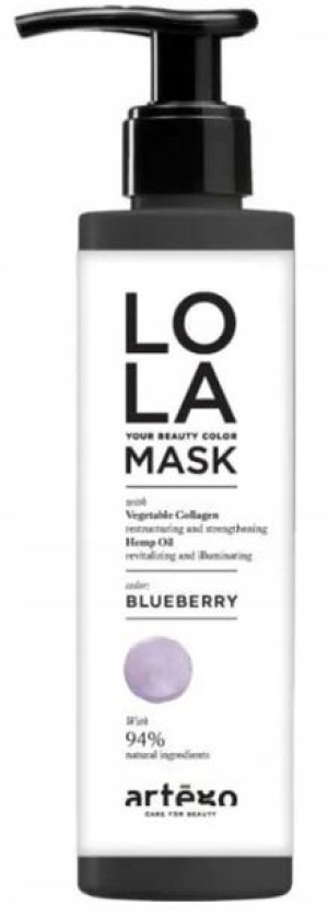 Artego LOLA Maska Tonująca Blueberry Jagoda 200 ml
