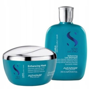 Alfaparf Włosy Kręcone Szampon 250ml + Maska 200ml