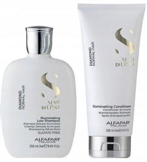 Alfaparf Diamond Szampon 250 ml Odżywka 200 ml