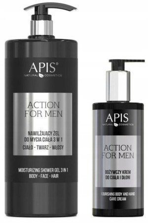 Apis Żestaw Dla Mężczyzn Żel Balsam Zapach Perfum