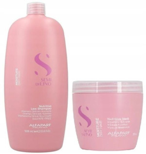 Alfaparf Moisture Szampon 1000 ml i Maska 500 ml