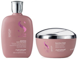 Alfaparf SDL Moisture Szampon 250ml i Maska 200ml
