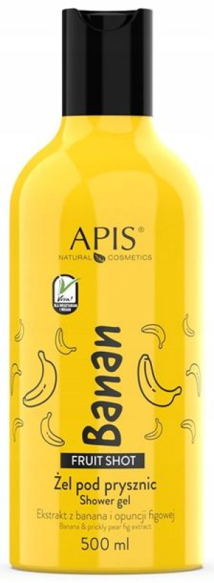 APIS Fruit Shot Żel Pod Prysznic o Zapachu Banana