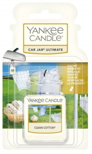 Yankee Candle Ultimate Clean Cotton Car Jar