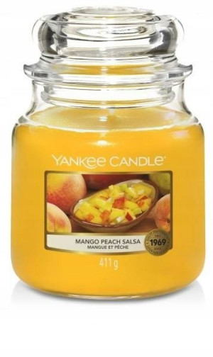 Yankee Candle Świeca Średnia Mango Peach Salsa 411