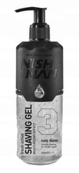 Żel Do Golenia Nish Man 3 Easy Shave Fresh 400 ml