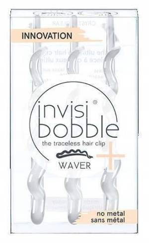 Invisibobble Waver Plus Crystal Clear Wsuwki 3 szt