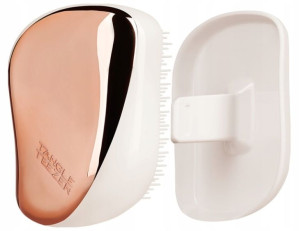 Tangle Teezer Compact Rose Gold Cream