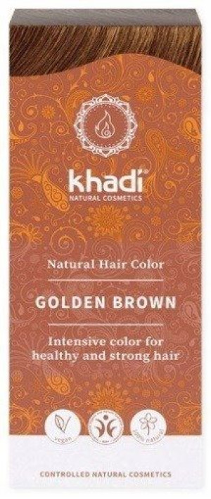 Khadi Henna Golden Brown Złoty Brąz Ziołowa 100 ml