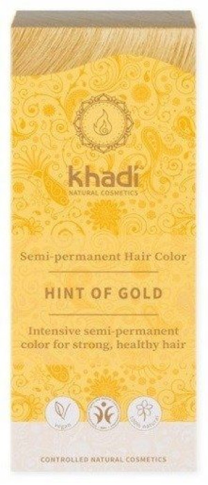 Khadi Henna Hint Of Gold Złoty Blond 100 ml