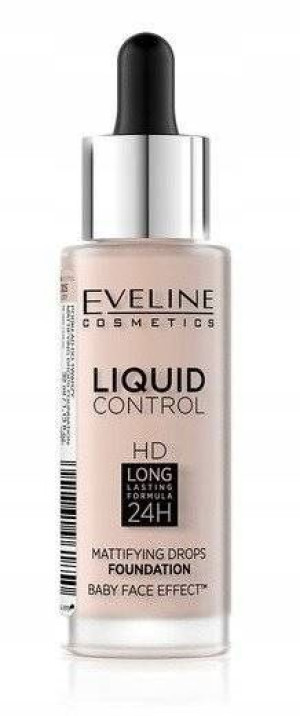 Eveline Liquid Control HD 005 Ivory Podkład 32 ml
