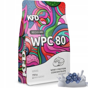 Białko KFD Regular WPC 80 750g Jogurtowo-Jagodowy