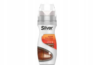 Pasta do Butów w płynie brązowa Silver 75ml