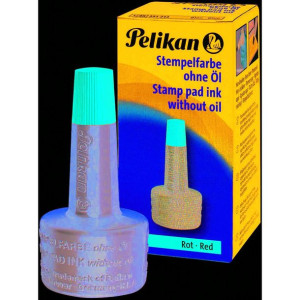 Tusz do stempli 28ml czerwony PELIKAN 351221