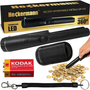 Wykrywacz Metali Metalu Złota Detektor Gratisy