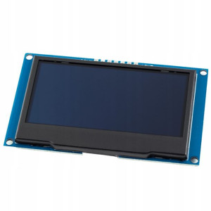 Wyświetlacz OLED 2,42" 128x64px żółty