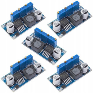 5x Ładowarka Li-Ion 18650 LM2596 napięcie PRĄD