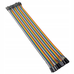 Przewody do płytki stykowej 30cm 40szt F-F