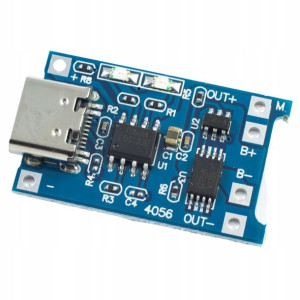 Ładowarka ogniw baterii LI-ION 5V TP4056 USB-C