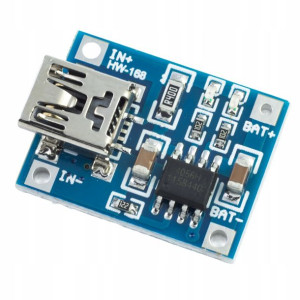 Ładowarka ogniw baterii LI-ION 5V TP4056 mini USB