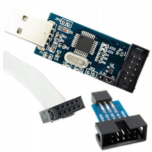 Programator Arduino AVR USBASP + taśma + adapter