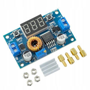 XL4015 Regulator napięcia z wyświetlaczem DC-DC