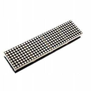 Moduł matrycy LED 32x8 MAX7219 Niebieski