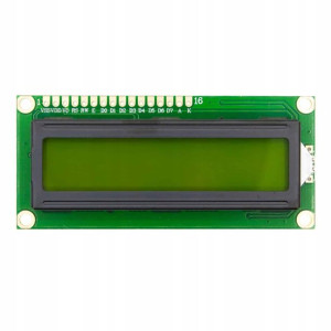 Wyświetlacz LCD 1602 ZIELONY HD44780