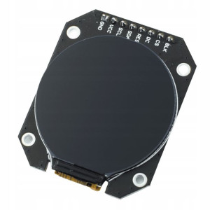 Okrągły wyświetlacz TFT IPS 1,28" 240x240 SPI