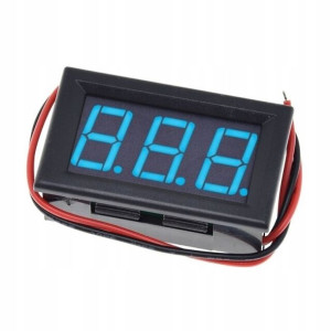 Woltomierz AC LED miernik 0.56" niebieski