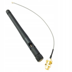 Antena WiFi 2.4GHz 3dBi łamana z przewodem ESP32