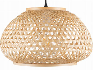 Lampa wisząca BOHO bambusowa plecionka