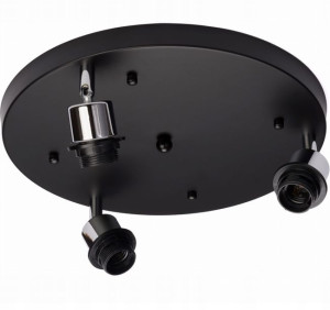 Lampa sufitowa plafon potrójna regulowana