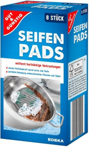 Druciak falowany Gut&Gunstig 8 szt.