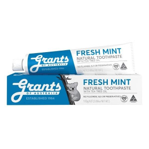 Fresh Mint  naturalna odświeżająca pasta do zębów bez fluoru 110g