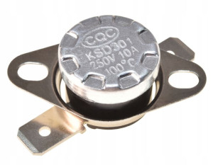 Włącznik termiczny KSD301 10A NC zamknięty 60°C