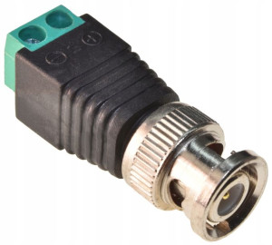 Adapter przejście Wtyk BNC z szybkozłączem