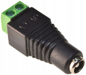 Gniazdo zasilania DC 2.5/5.5 z szybkozłączem