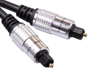 Kabel Przewód Optyczny Toslink T-t Spdif Veoz 2,5m