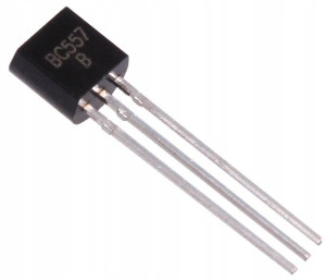 Tranzystor bipolarny PNP BC557 TO-92 komplet 10szt