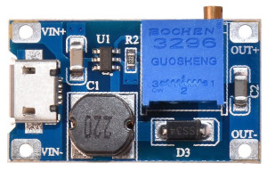 Przetwornica podwyższająca MT3608 z wejściem USB