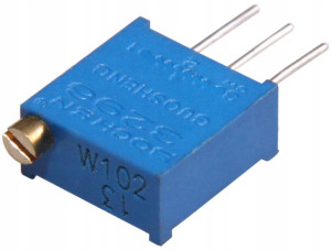 Potencjometr wieloobrotowy 100K 25obr 3296W 100Kom