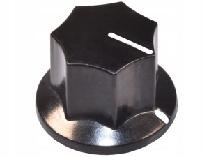 Gałka potencjometru oś 6mm ABS 17mmx11mm